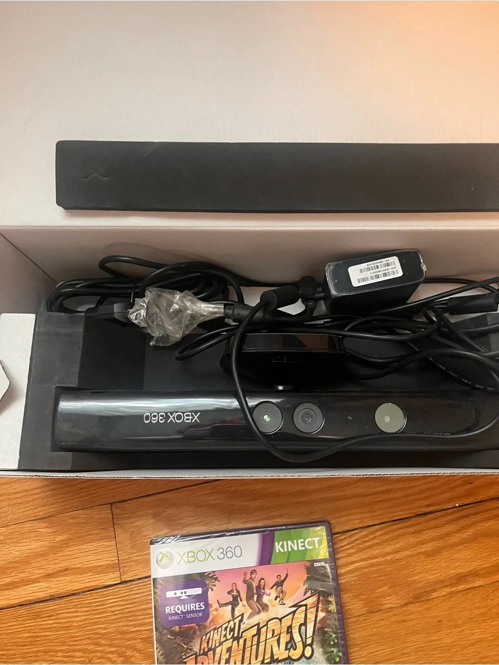 360 Kinect Sensor with Kinect Adventures! - Black